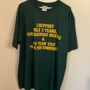 Deep Green Packers Tee Shirt